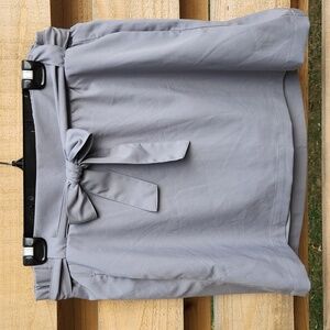 St. John's Bay Active Woven Skort in Colonial Pewter New Size L